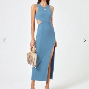 L*Space Charlie dress in Offshore